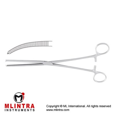 Rochester-Ochsner Haemostatic Forcep Curved Stainless Steel, 14 cm - 5 1/2" 
